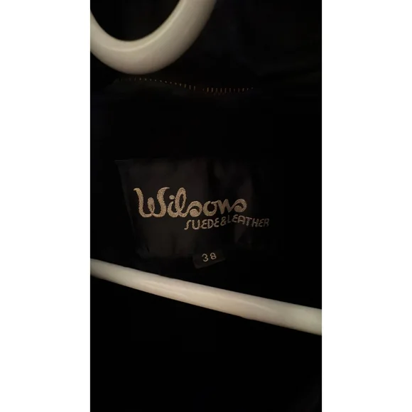 Wilsons Leather Open Road Motorcycle Jacket -38 Vintage - Picture 2 of 7